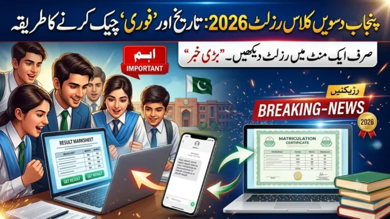 Punjab 10th Class Result 2026: Date & How to Check